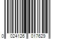 Barcode Image for UPC code 0024126017629