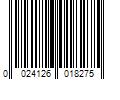 Barcode Image for UPC code 0024126018275