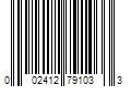 Barcode Image for UPC code 002412791033