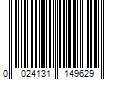 Barcode Image for UPC code 0024131149629