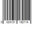 Barcode Image for UPC code 0024131182114