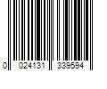 Barcode Image for UPC code 0024131339594