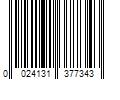 Barcode Image for UPC code 0024131377343