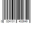 Barcode Image for UPC code 0024131402649