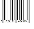 Barcode Image for UPC code 0024131404919