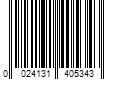 Barcode Image for UPC code 0024131405343