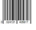 Barcode Image for UPC code 0024131405817