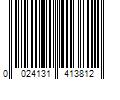 Barcode Image for UPC code 0024131413812