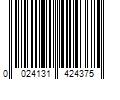 Barcode Image for UPC code 0024131424375