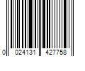 Barcode Image for UPC code 0024131427758