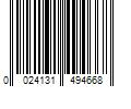 Barcode Image for UPC code 0024131494668