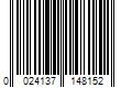 Barcode Image for UPC code 0024137148152