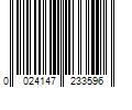 Barcode Image for UPC code 0024147233596