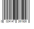 Barcode Image for UPC code 0024147261926