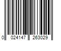 Barcode Image for UPC code 0024147263029