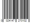 Barcode Image for UPC code 0024147270102