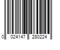 Barcode Image for UPC code 0024147280224