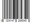 Barcode Image for UPC code 0024147289340