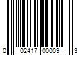 Barcode Image for UPC code 002417000093