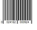 Barcode Image for UPC code 0024182000924