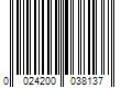 Barcode Image for UPC code 0024200038137