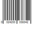 Barcode Image for UPC code 0024200038342