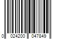 Barcode Image for UPC code 0024200047849