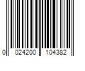 Barcode Image for UPC code 0024200104382