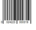 Barcode Image for UPC code 0024223000319