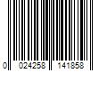 Barcode Image for UPC code 0024258141858