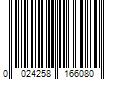 Barcode Image for UPC code 0024258166080