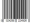 Barcode Image for UPC code 0024258224926