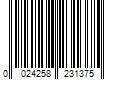 Barcode Image for UPC code 0024258231375