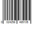 Barcode Image for UPC code 0024258485105