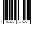 Barcode Image for UPC code 0024258485259