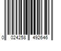 Barcode Image for UPC code 0024258492646