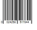 Barcode Image for UPC code 0024258517844