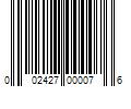 Barcode Image for UPC code 002427000076