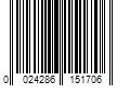 Barcode Image for UPC code 0024286151706