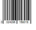 Barcode Image for UPC code 0024286158019