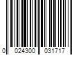 Barcode Image for UPC code 0024300031717