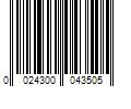 Barcode Image for UPC code 0024300043505