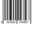 Barcode Image for UPC code 0024300043567