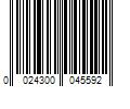 Barcode Image for UPC code 0024300045592