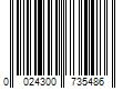 Barcode Image for UPC code 0024300735486