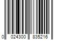 Barcode Image for UPC code 0024300835216