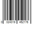 Barcode Image for UPC code 0024319452176