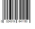 Barcode Image for UPC code 0024319641150