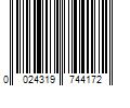 Barcode Image for UPC code 0024319744172