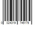 Barcode Image for UPC code 0024319745179